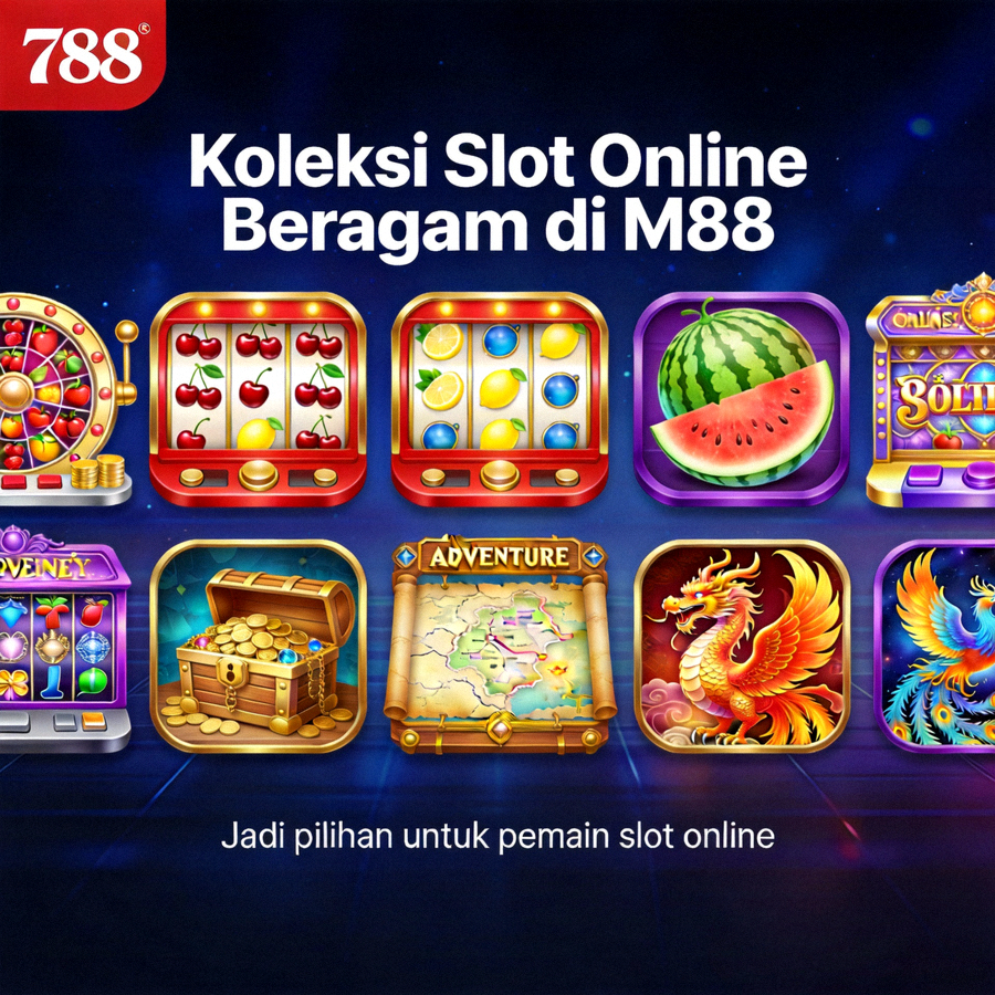Koleksi permainan slot online dengan tema yang beragam di M88